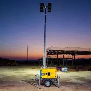 torre de iluminación led