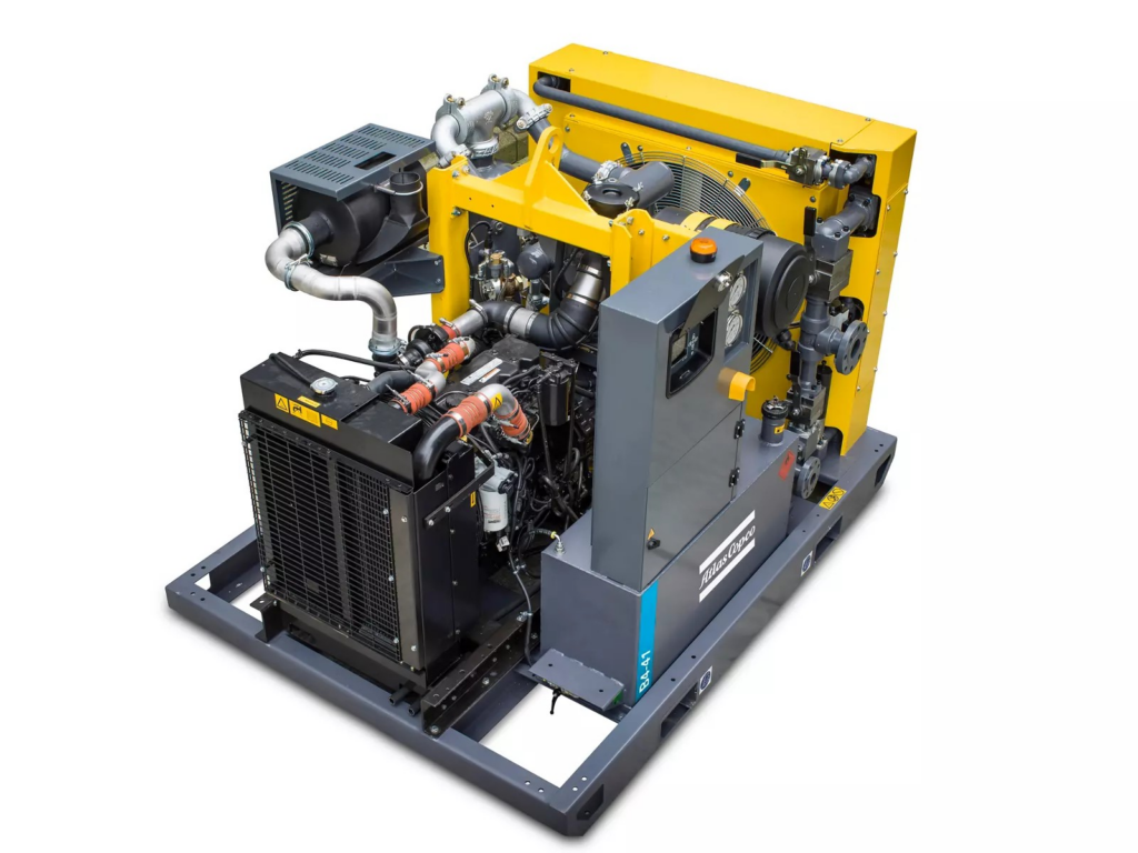 booster de alta presión de Atlas Copco